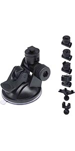 Sportway S503 Saugnapfhalterung für Dashcams mit 360-Grad-Gelenken – Detail 8