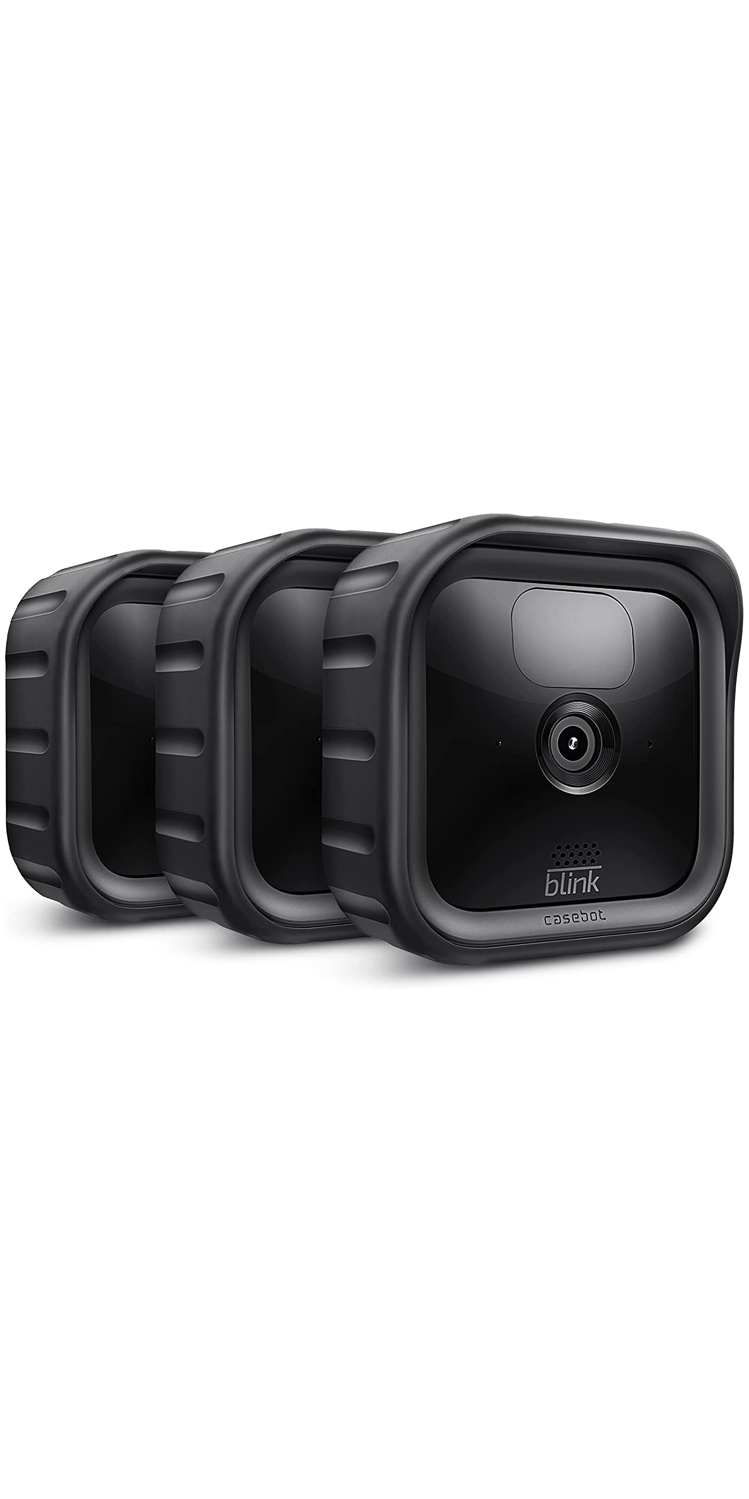CaseBot Silikon-Schutzhülle schwarz für Blink Video Doorbell 2021 – Detail 1