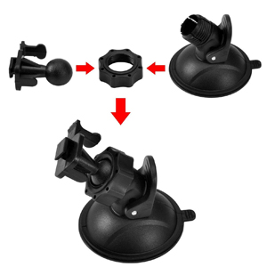 ShipeeKin Saugnapfhalterung für Dashcams mit 14 Adaptern – Detail 3