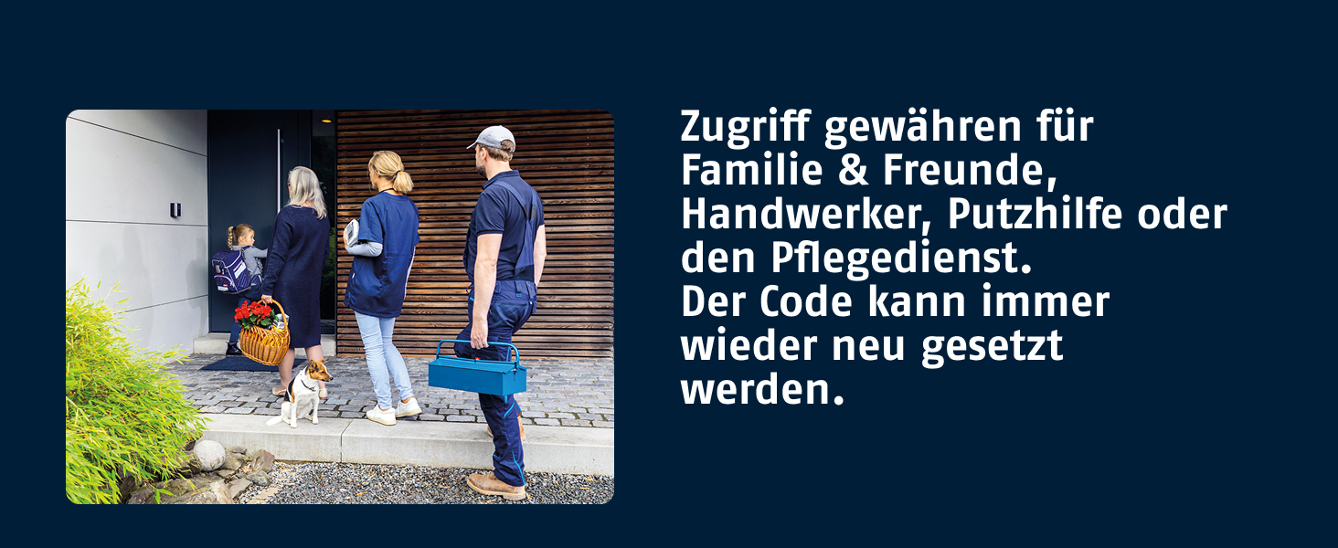 Silberner Schlüsseltresor ABUS KeyGarage 787 mit vier schwarzen Zahlenrädern und schwarzer Schiebeblende zur Wandmontage – Detail 4