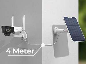 Reolink 6W Solarpanel für Akku-Überwachungskameras, Typ-C – Detail 4