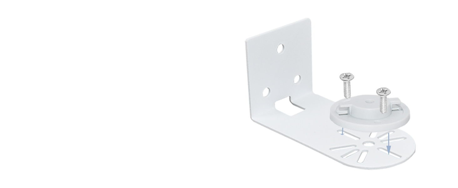 TEKCAM Metall-Wandhalterung für TP-Link Tapo und Reolink E1 Kameras – Detail 5