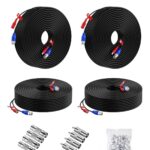 Anlapus BNC CCTV-Kabel Video + Strom (2-in-1), 18 m oder 30 m, 1er-/4er-Set – Bild 1