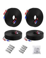 Anlapus BNC CCTV-Kabel Video + Strom (2-in-1), 18 m oder 30 m, 1er-/4er-Set – Bild 1