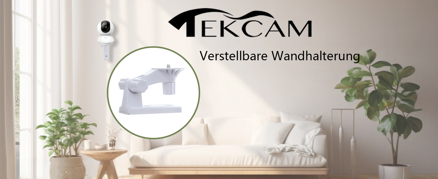 TEKCAM Wandhalterung für TP-Link Tapo Kamera im 2er-Set – Detail 1