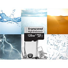 Transcend High Endurance microSD-Karte 128 GB für Dashcam und Überwachungskamera – Detail 4