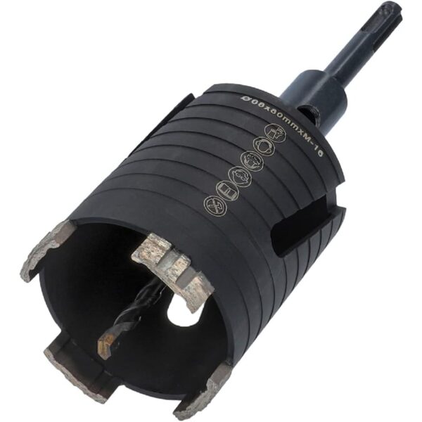 BTEC Diamant-Dosensenker M16, Nutzlänge 80 mm, mit SDS-plus-Adapter, Ausführung 68 mm