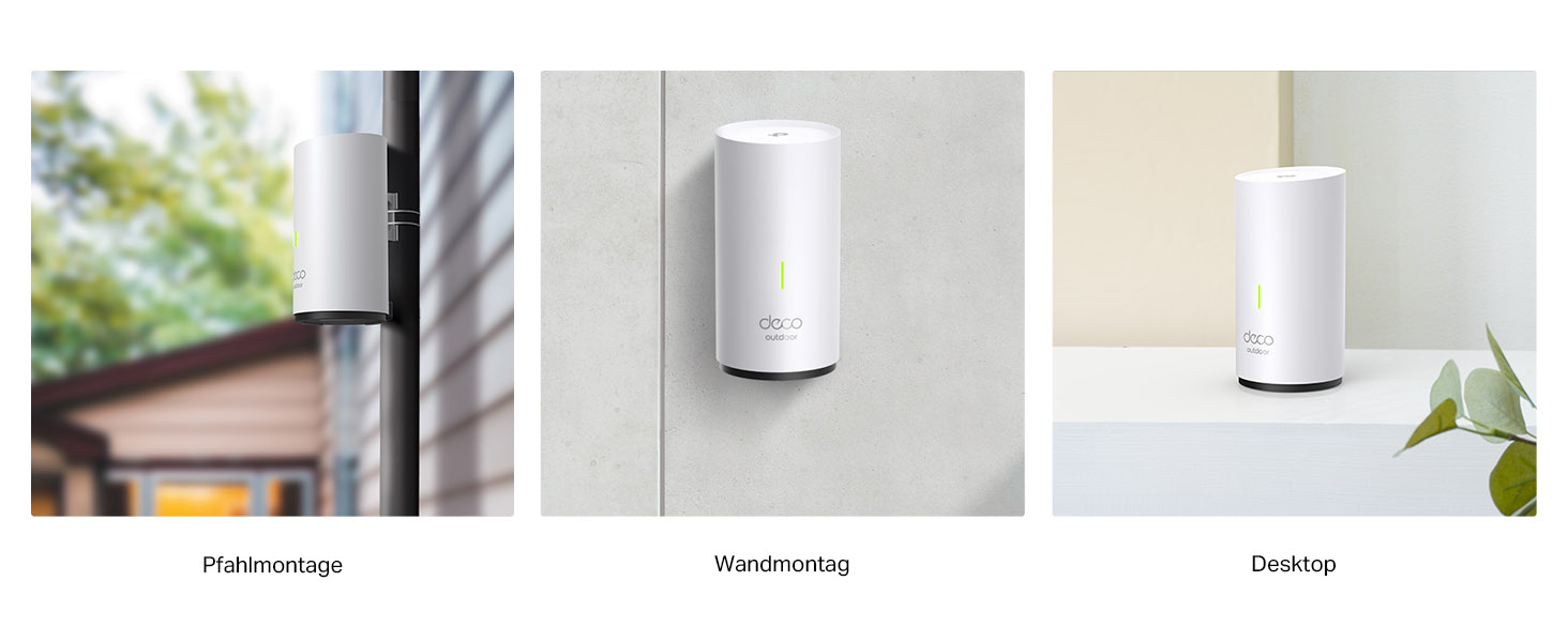 TP-Link Deco X50-Outdoor Wi-Fi 6 Mesh-Router für den Aussenbereich – Detail 6