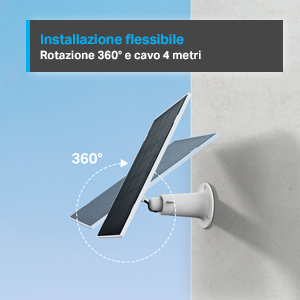Tapo A202 Solarpanel mit verstellbarer Halterung und USB-C-Anschluss – Detail 4