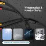 Cocar BNC-15M Video-Stromkabel 15 m, BNC + DC für Überwachungskameras – Bild 4