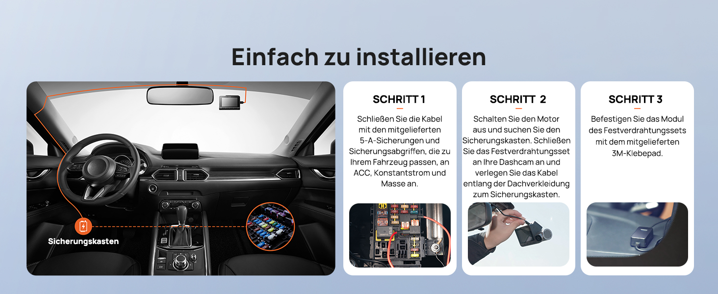 70mai Hardwire Kit UP06 für Dashcam Festverdrahtung – Detail 7