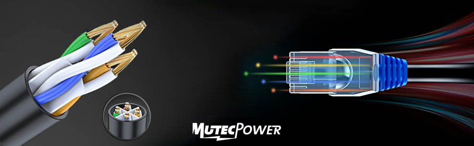 MutecPower CAT6 Outdoor Netzwerkkabel 10 m – Detail 7