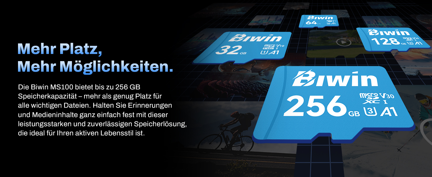 BIWIN MS100 microSDXC-Karte 128 GB – Detail 5