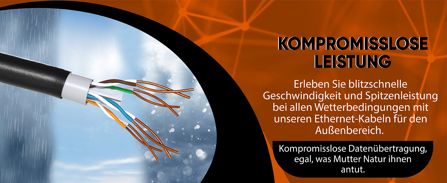Mr. Tronic CAT6 Outdoor Netzwerkkabel 50 m – Detail 5
