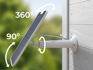 Reolink 6W Solarpanel für Akku-Überwachungskameras, Typ-C – Detail 3