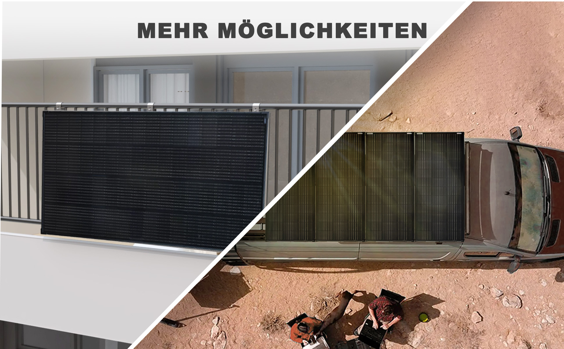 enjoy solar 100 W 12 V Solarmodul monokristallin PERC 9BB Full Black – Detail 6