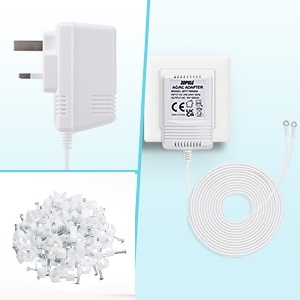 ZOPULE Transformator 18 V 500 mA für Video-Türklingeln mit 8 m Kabel – Detail 4