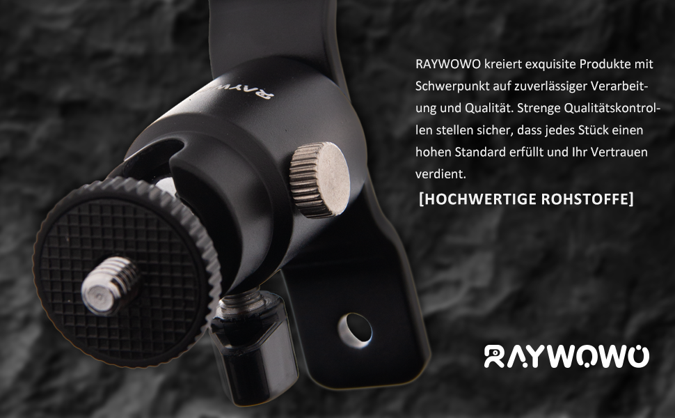 RAYWOWO RW12C T-Wand- und Deckenhalterung Aluminium – Detail 1