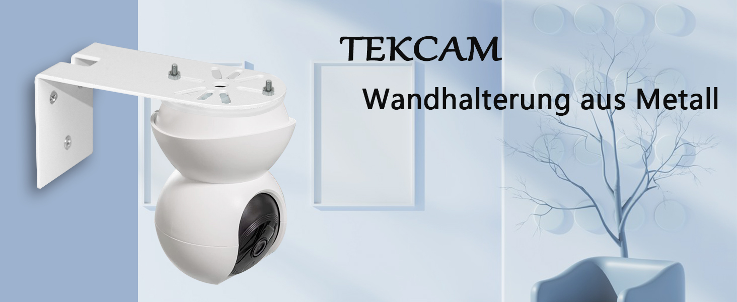 TEKCAM Metall-Wandhalterung für TP-Link Tapo und Reolink E1 Kameras – Detail 1