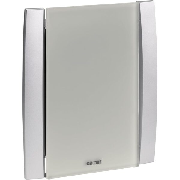 Grothe Croma 100A Aufputz-Gong mit satinierter Acrylfront in Silber und Grau
