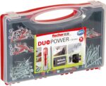 fischer Red-Box DuoPower Sortimentsbox mit Dübeln und Schrauben