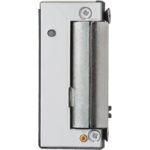 ABUS MT90 mechanischer Türöffner in Silber mit schmalem Schliessblech und justierbarer Radiusfalle
