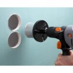 Zehn orange Hohlwanddosen von Meister für Fräsloch Ø 68 mm, mit Klemmschrauben und Ausbrechöffnungen