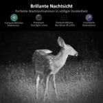 Wildkamera GardePro A3S im Tarnmuster mit Infrarot-LED-Feld, Objektiv und drei Bewegungssensoren