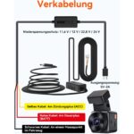VANTRUE USB-C Hardwire-Kit für Dashcams mit Sicherungsabzweigen
