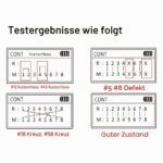 Schwarzer PoE- und Netzwerkkabeltester Noyafa NF-488 mit beleuchtetem LCD, Tastenfeld und separatem RJ45-Fernstück