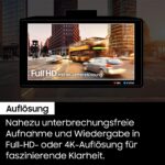 Weisse Samsung PRO Endurance microSDXC-Karte 128 GB mit SD-Adapter