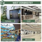 Grau-weisser Aufputz-Verteilerkasten EYPINS mit transparentem Klappdeckel und Platz für achtzehn Module