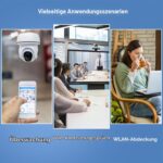 Schwarzer PoE-Extender YuanLey YS-040190PE im Metallgehäuse mit fünf RJ45-Ports und LED-Anzeigen