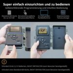 Wildkamera GardePro A3S im Tarnmuster mit Infrarot-LED-Feld, Objektiv und drei Bewegungssensoren