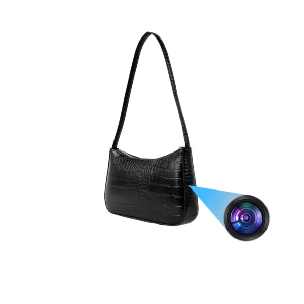 Handtasche mit versteckter WLAN-Kamera PQ590, versteckte Linse