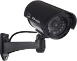 Maclean IR1100 B Kamera-Attrappe mit LED, wasserdicht, schwarz – Bild 3