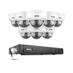 Annke 4K Überwachungskamera Dome 8er Set, + 16 Kanal PoE NVR + 4TB Festplatte