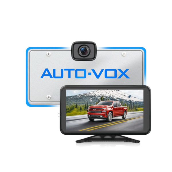AUTO-VOX W12 – Kabelloses Rückfahrkamera-Set mit 5" HD-Monitor