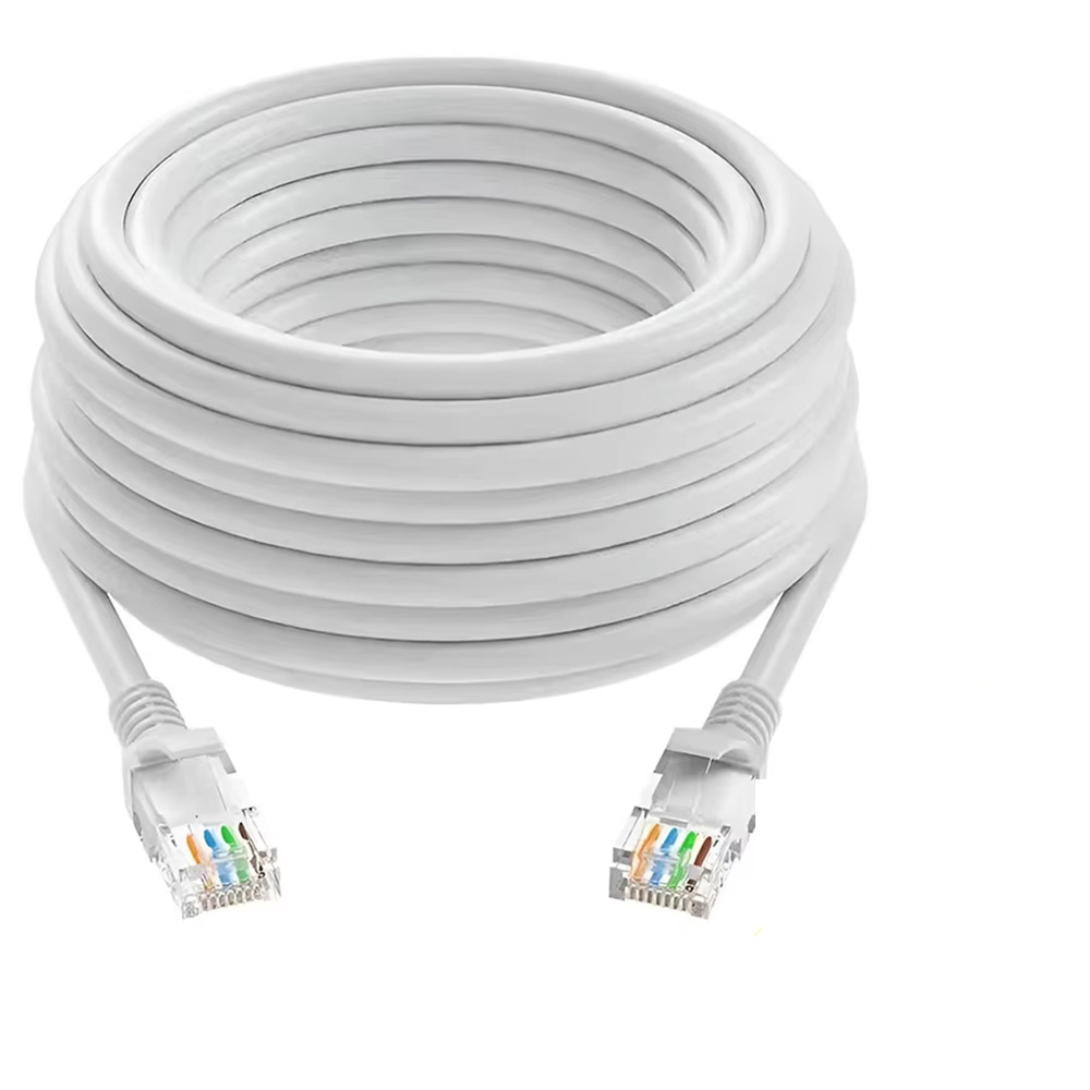 CAT6 Netzwerkkabel 20 m weiss RJ45 Gigabit