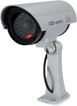 UNITEC Dummy-Kamera mit blinkender LED, IP44, verstellbar – Bild 1