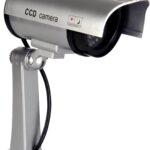 UNITEC Dummy-Kamera mit blinkender LED, IP44, verstellbar – Bild 4