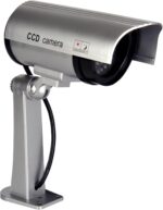 UNITEC Dummy-Kamera mit blinkender LED, IP44, verstellbar – Bild 4