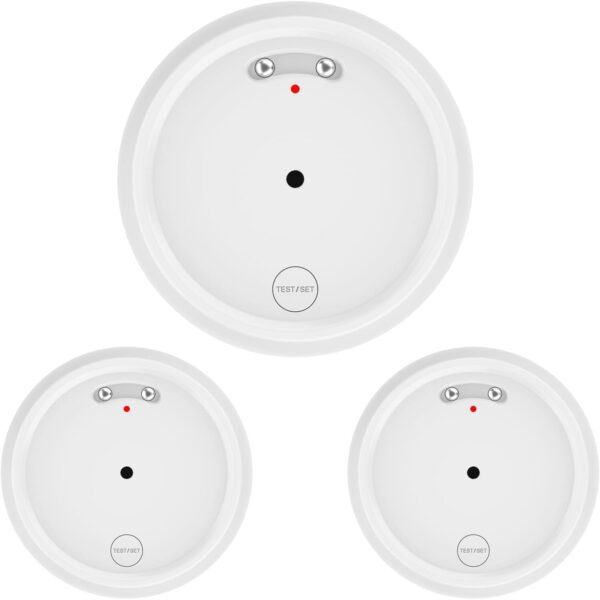 Wassermelder WLAN, IP66, 80 dB Alarm, Tuya und Smart Life, Ausführung 3 Stück