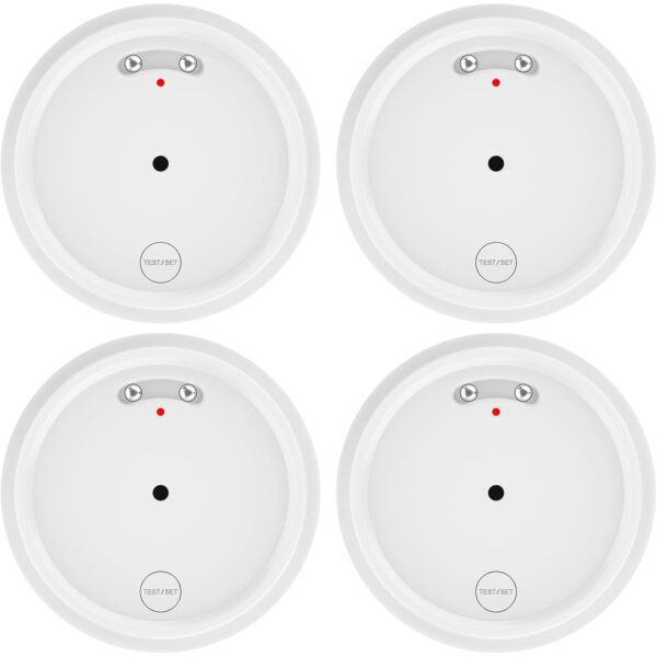 Wassermelder WLAN, IP66, 80 dB Alarm, Tuya und Smart Life, Ausführung 4 Stück