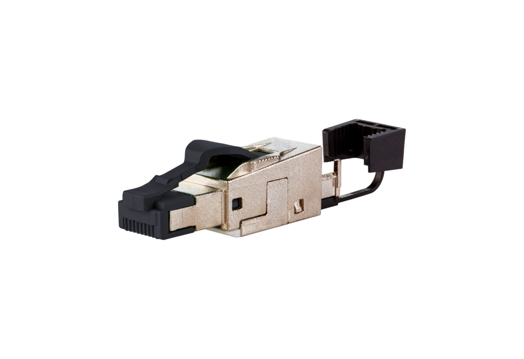 METZ CONNECT C6A RJ45 field plug pro feldkonfektionierbar geschirmt – Detail 2