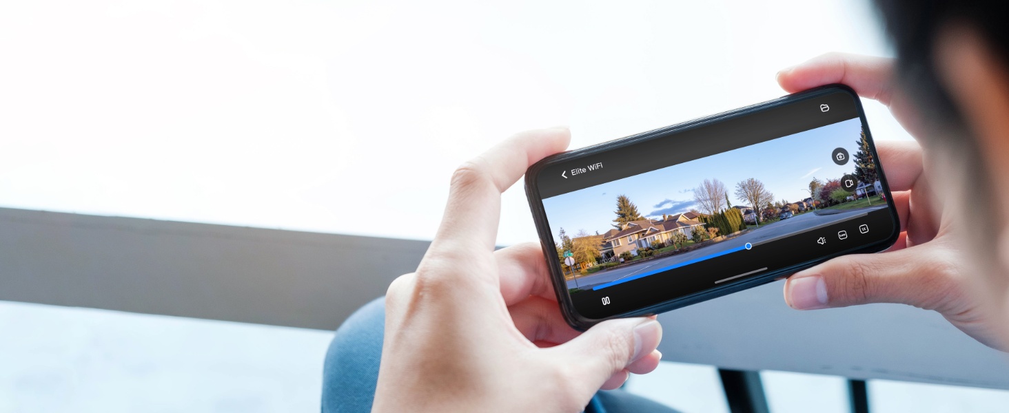 Reolink Elite WiFi 4K Überwachungskamera mit 180° Panoramablick – Detail 4