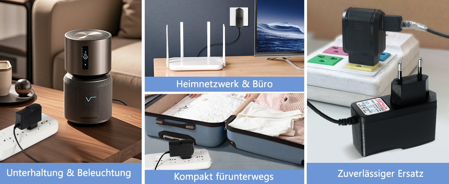 WINOMO 12V 1A Netzteil für CCTV-Kameras – Detail 4