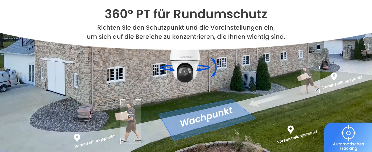 Reolink Home Hub mit zwei Argus PT Ultra Solar-Kameras, 4K-Überwachungsset – Detail 2