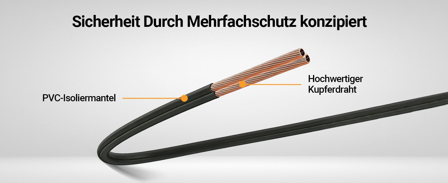 Anlapus Netzteil 12 V 2 A mit 5,5 x 2,1 mm Hohlstecker und 1 m Kabel – Detail 3
