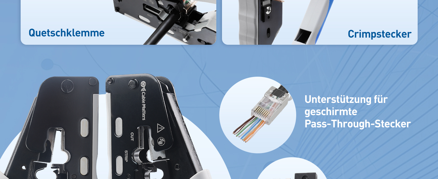 Cable Matters All-in-One RJ45 Crimpzange – Detail 4